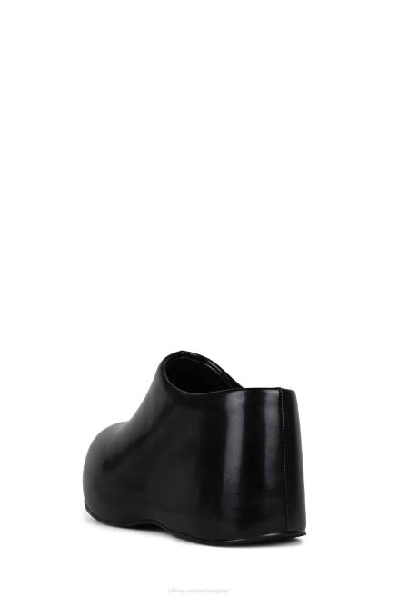 mujer obstruyendo Jeffrey Campbell F6JX14 bota de plataforma negro