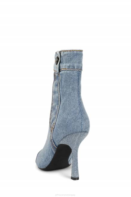 mujer finitamente Jeffrey Campbell F6JX282 el reinicio de mezclilla mezclilla azul