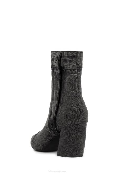 mujer finito-jn Jeffrey Campbell F6JX284 el reinicio de mezclilla mezclilla negra