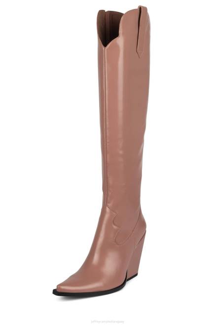 mujer amiga Jeffrey Campbell F6JX913 botas vaqueras rosa