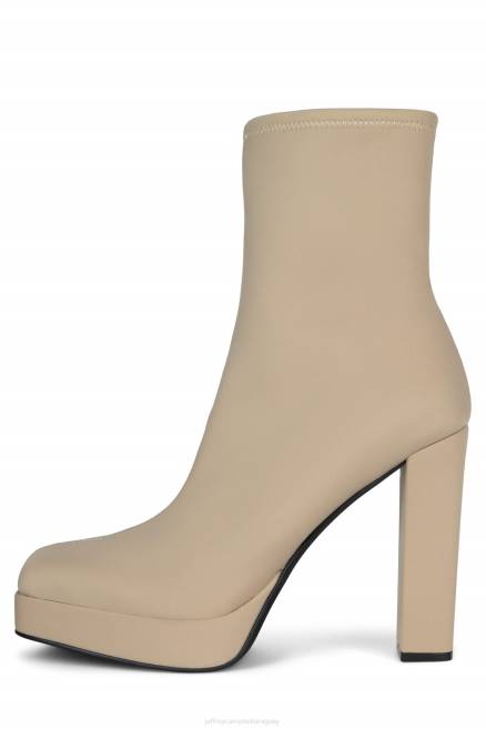 mujer Arcadia Jeffrey Campbell F6JX513 botines neopreno beige