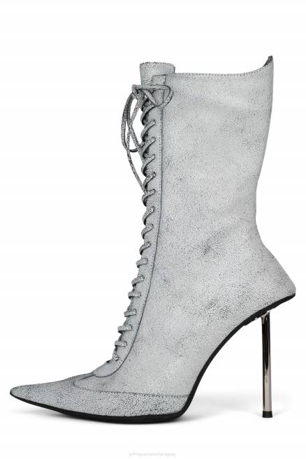 mujer Dale Jeffrey Campbell F6JX315 botines crujido blanco