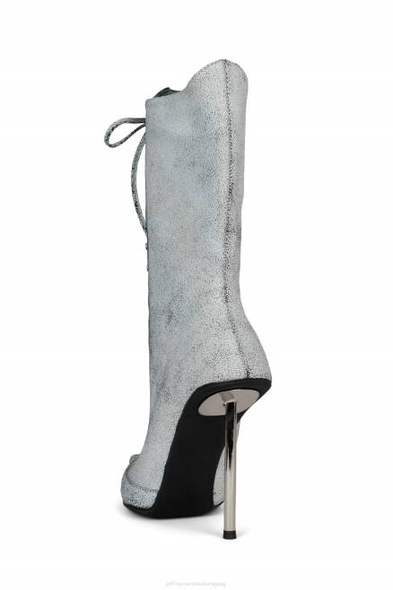 mujer Dale Jeffrey Campbell F6JX315 botines crujido blanco