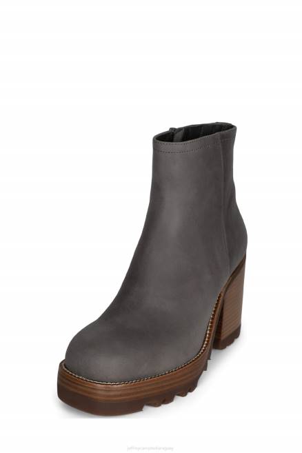 mujer abundante-l Jeffrey Campbell F6JX568 botines gris oscuro