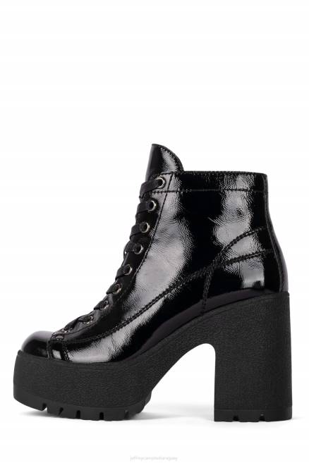 mujer actualizar-ll Jeffrey Campbell F6JX448 botines charol arrugado negro