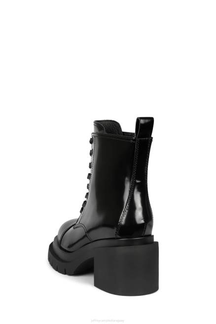 mujer caminando Jeffrey Campbell F6JX487 botines caja negra