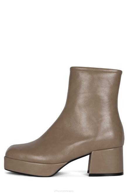 mujer capacidad Jeffrey Campbell F6JX505 botines gris pardo