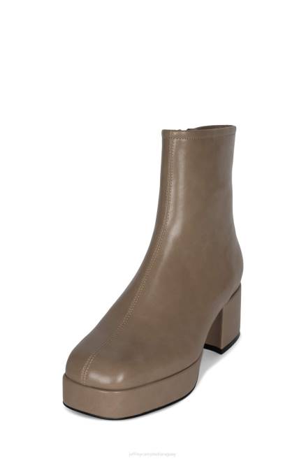 mujer capacidad Jeffrey Campbell F6JX505 botines gris pardo