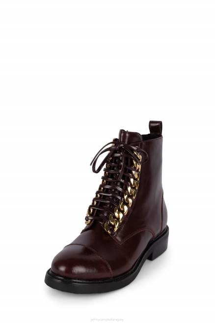 mujer damon-2 Jeffrey Campbell F6JX417 botines oro marron