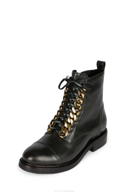 mujer damon-2 Jeffrey Campbell F6JX418 botines oro verde bosque