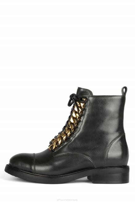 mujer damon-2 Jeffrey Campbell F6JX419 botines caja negra de oro