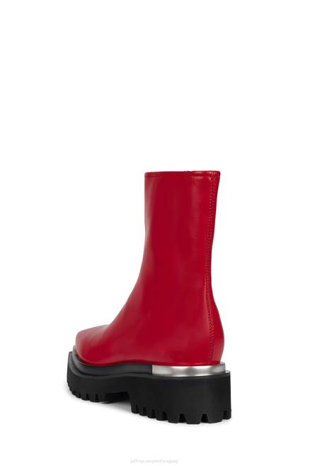 mujer devoto Jeffrey Campbell F6JX585 botines rojo