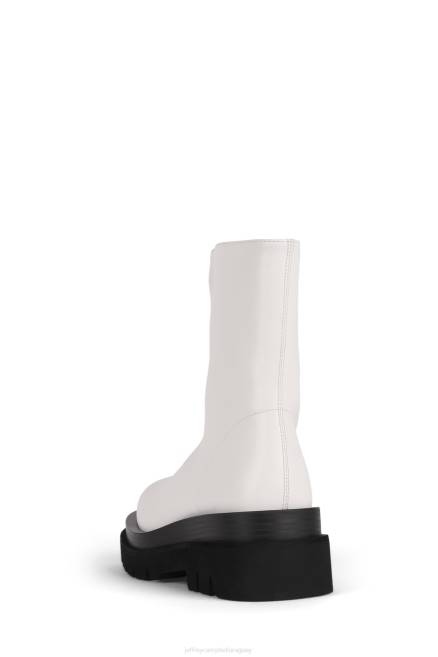 mujer dormitado Jeffrey Campbell F6JX622 botines blanco