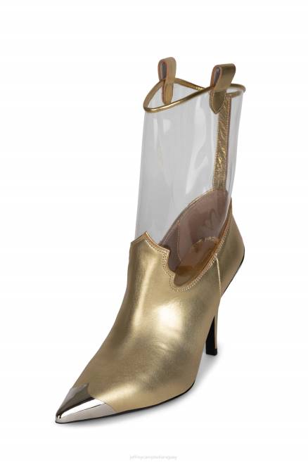 mujer elpaso-v Jeffrey Campbell F6JX643 botines oro claro