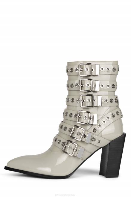 mujer ignacio-b Jeffrey Campbell F6JX660 botines charol gris