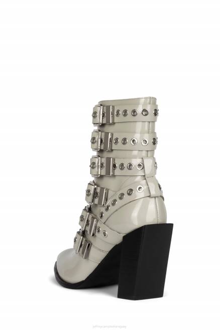 mujer ignacio-b Jeffrey Campbell F6JX660 botines charol gris