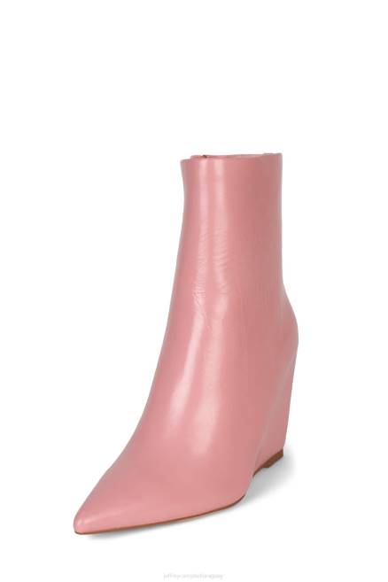 mujer katerina Jeffrey Campbell F6JX437 botines charol arrugado rosa