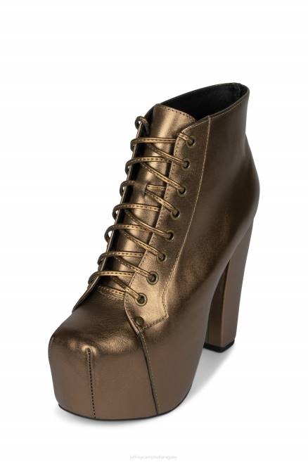 mujer lita Jeffrey Campbell F6JX398 botines bronce