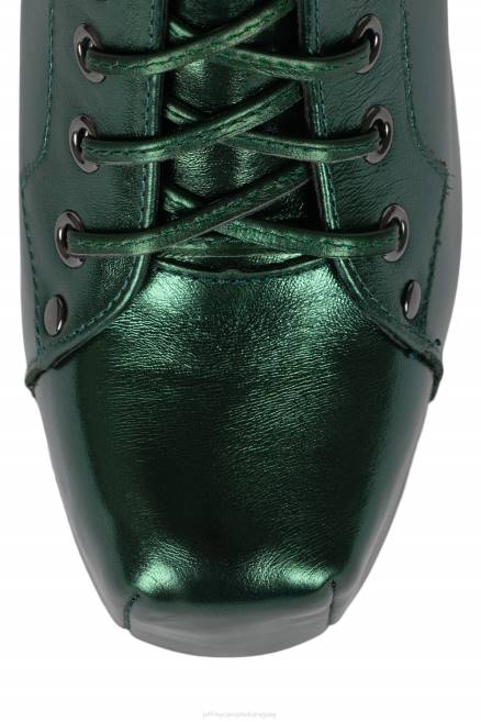 mujer lita Jeffrey Campbell F6JX399 botines verde oscuro metalizado