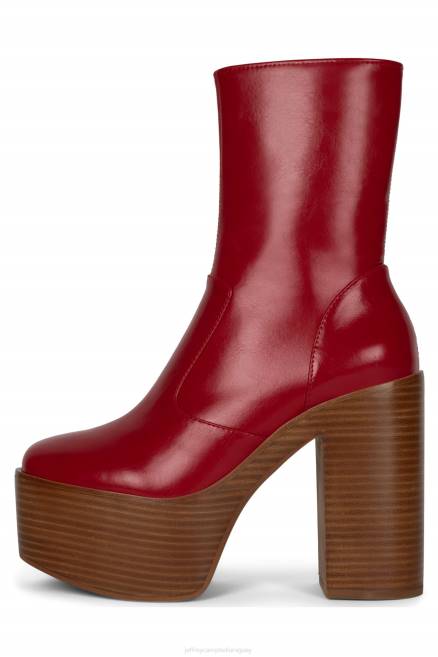 mujer mexico-2 Jeffrey Campbell F6JX579 botines rojo