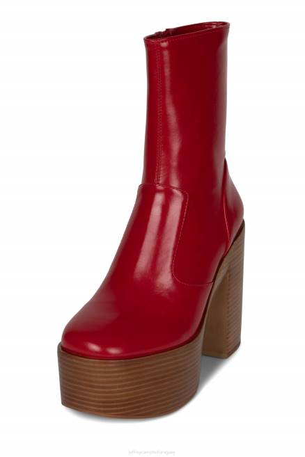 mujer mexico-2 Jeffrey Campbell F6JX579 botines rojo