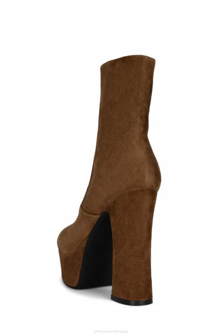 mujer mocoso-z Jeffrey Campbell F6JX563 botines gamuza bronceada