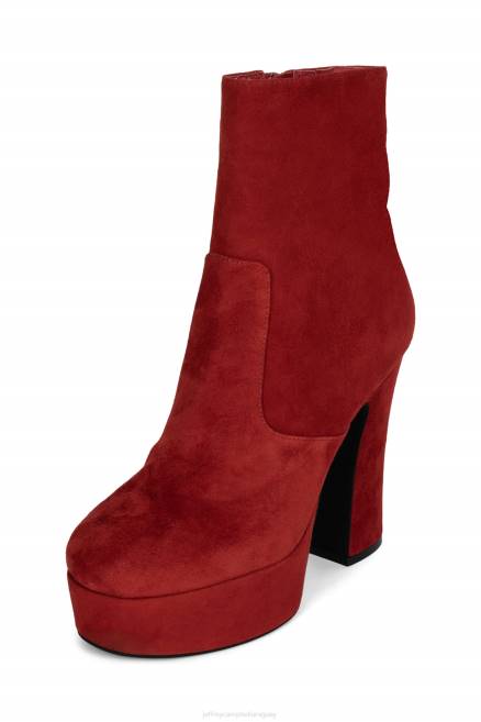 mujer mocoso-z Jeffrey Campbell F6JX564 botines ante rojo