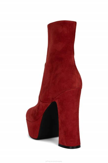 mujer mocoso-z Jeffrey Campbell F6JX564 botines ante rojo