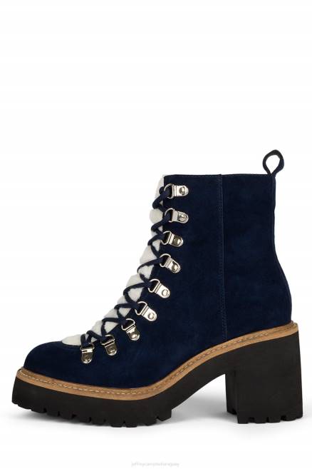 mujer oque-2 Jeffrey Campbell F6JX369 botines ante marino marfil