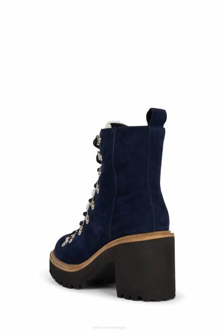 mujer oque-2 Jeffrey Campbell F6JX369 botines ante marino marfil