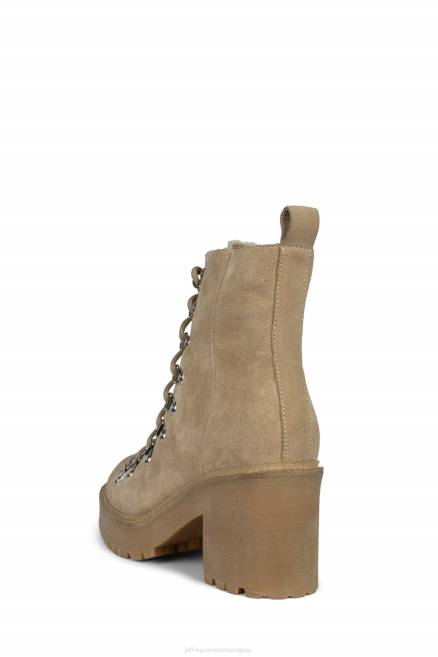 mujer oque-2 Jeffrey Campbell F6JX473 botines ante hielo marfil miel