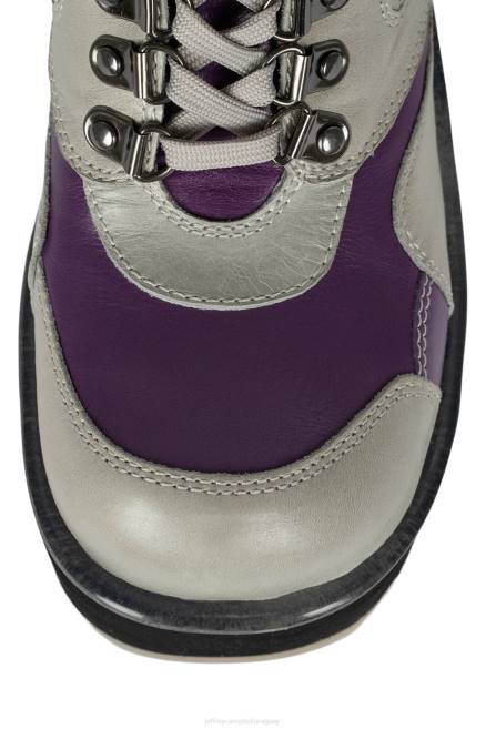 mujer peligros Jeffrey Campbell F6JX351 botines gris morado