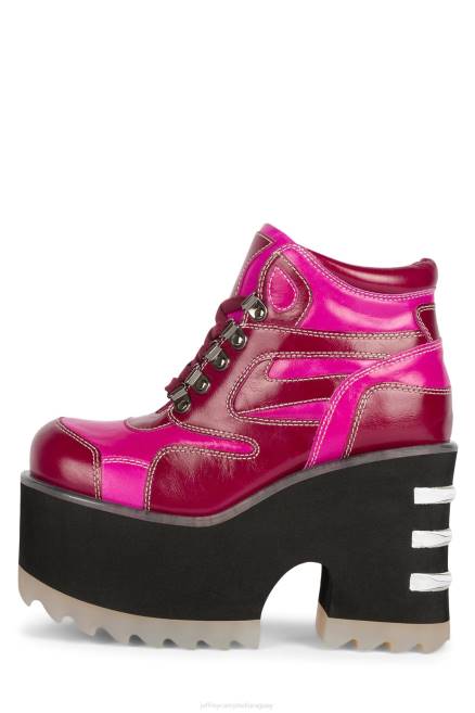 mujer peligros Jeffrey Campbell F6JX352 botines fucsia oscuro fucsia