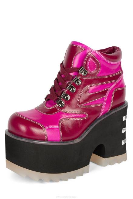 mujer peligros Jeffrey Campbell F6JX352 botines fucsia oscuro fucsia