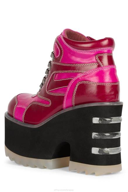 mujer peligros Jeffrey Campbell F6JX352 botines fucsia oscuro fucsia