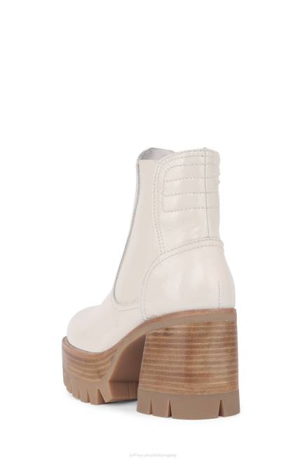 mujer quavo-2 Jeffrey Campbell F6JX658 botines patente de arrugas de hielo