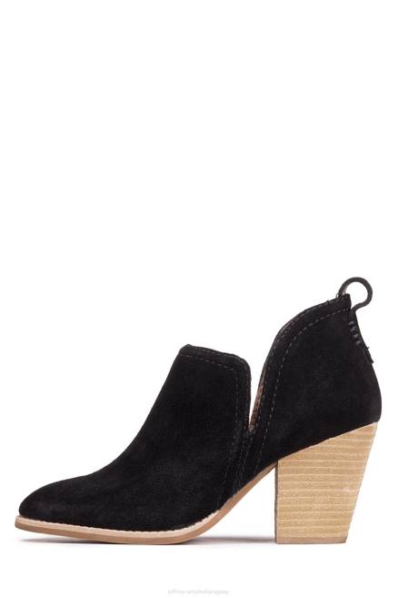 mujer rosalee Jeffrey Campbell F6JX336 botines ante negro aceitado