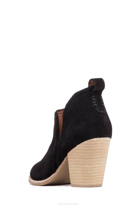 mujer rosalee Jeffrey Campbell F6JX336 botines ante negro aceitado