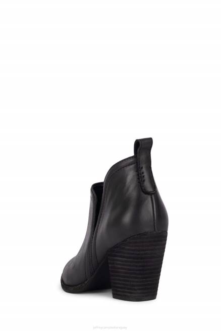 mujer rosalee Jeffrey Campbell F6JX338 botines cuero negro