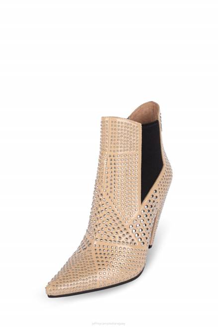 mujer semental Jeffrey Campbell F6JX587 botines plata natural de charol