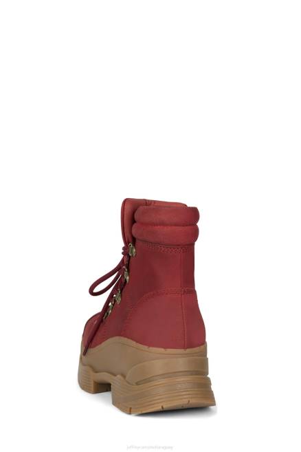 mujer siguiendo Jeffrey Campbell F6JX438 botines rojo