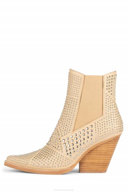 mujer studd-lo Jeffrey Campbell F6JX573 botines plata natural