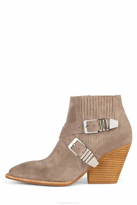 mujer tejano Jeffrey Campbell F6JX481 botines ante marrón