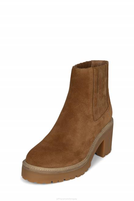 mujer tuckee Jeffrey Campbell F6JX617 botines gamuza bronceada