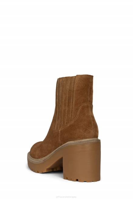 mujer tuckee Jeffrey Campbell F6JX617 botines gamuza bronceada