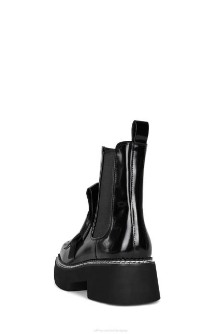 mujer tutor Jeffrey Campbell F6JX530 botines caja negra