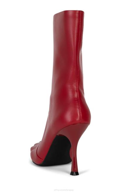 mujer visionario Jeffrey Campbell F6JX322 botines rojo