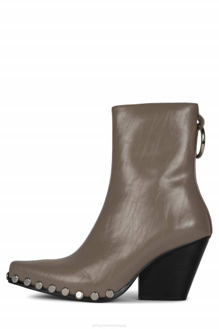 mujer walton-sr2 Jeffrey Campbell F6JX548 botines plata caqui oscuro