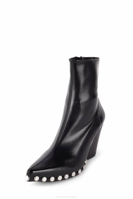 mujer walton-st Jeffrey Campbell F6JX297 botines plata negra