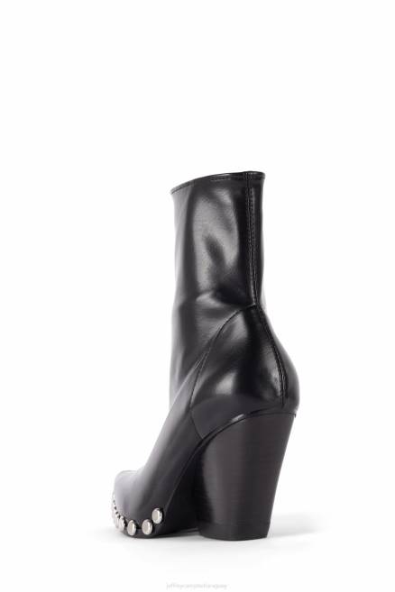 mujer walton-st Jeffrey Campbell F6JX297 botines plata negra